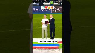 АББОСБЕК ФАЙЗУЛЛАЕВ ВА ШАВКАТ МИРЗЁЕВ ⭐🔥 #abduqodirhusanov #fayzullayev #rek #football
