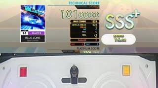 (オンゲキ bright MEMORY)BLUE ZONE ABFB+ 理論値(手元付き)