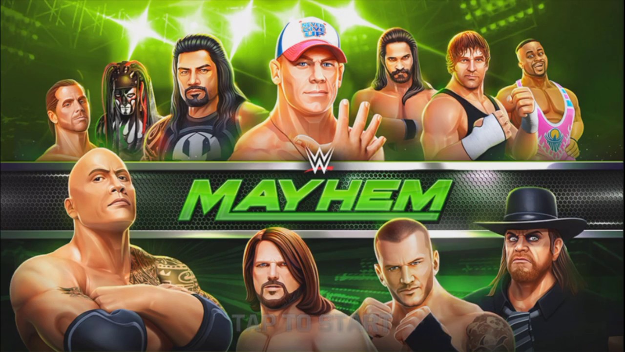 WWE MAYHEM - FIRST LOOK - GAMEPLAY WALKTHROUGH PART 1 - YouTube