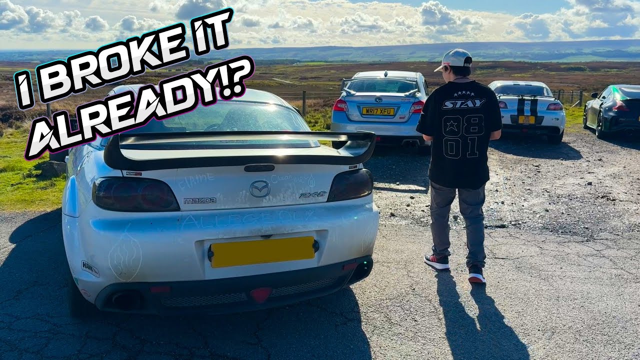 Engine Light on a Freshly Rebuilt Bridgeported RX-8 😬 | Yorkshire Dales Drive