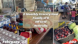 Two Monthly Grocery Haul | Costo, Aldi, F&V, etc, Large Family  $2360 | Off Grid Australia 202