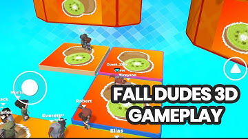 Fall Dudes 3D Gameplay - Fall Guys Like Game for Android, Try This One!