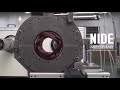 Automatic water pump motor stator coil inserting and expanding machine for big electric motor