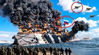 2 minutes ago! A US F-35 pilot brutally destroyed a Russian military base. screenshot 2