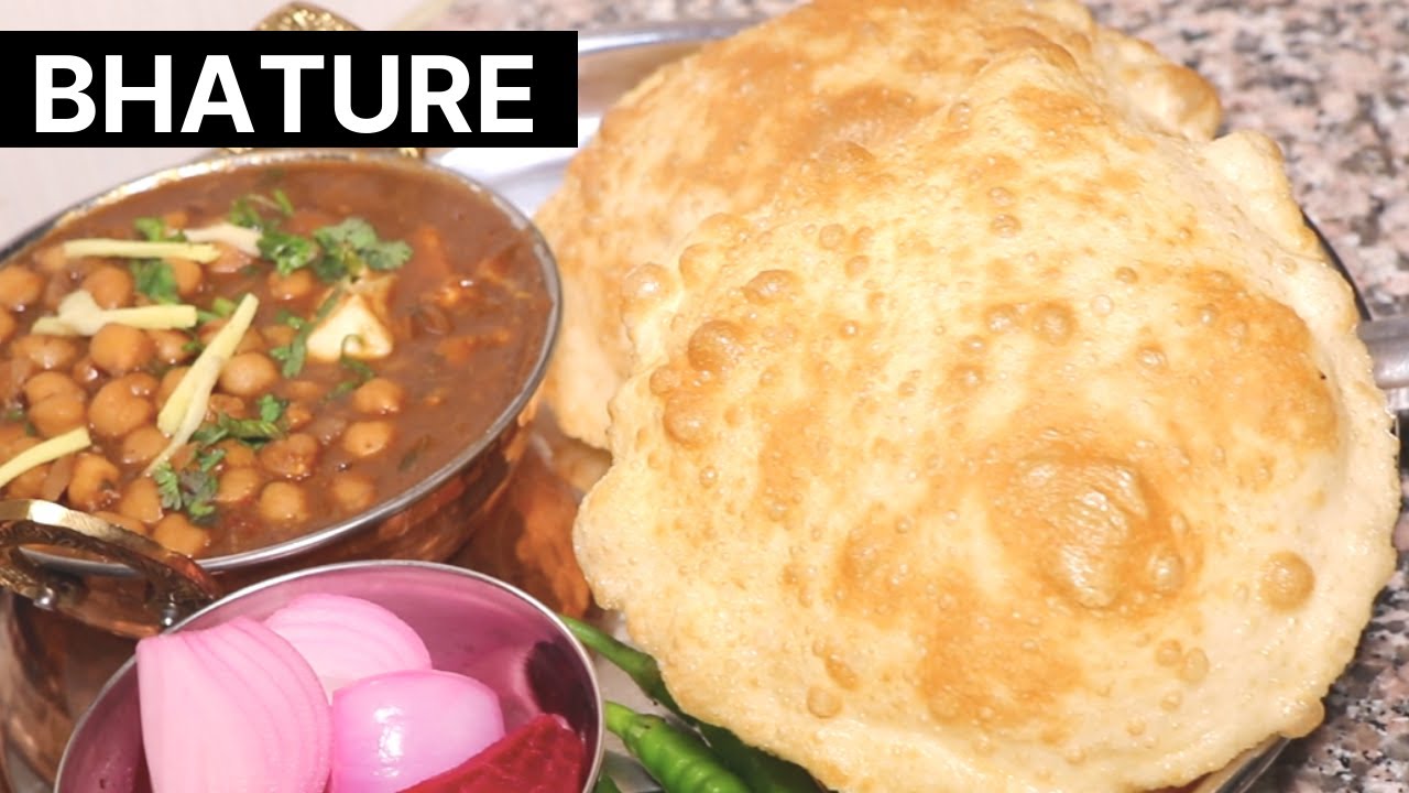 Bhature Recipe | Bhatura | Bhature ki Recipe | Bhatura Dough Recipe | How to make Bhaturas at home | Chilli & Chai By Arti Dara