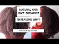 10 REAL REASONS WHY YOUR TYPE 4 HAIR ISN&#39;T GROWING! *watch this*