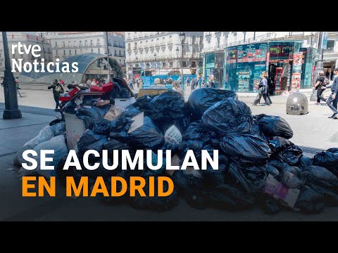 HUELGA BASURA: ALMEIDA impondrá una MULTA MILLONARIA por incumplimiento de servicios mínimos | RTVE