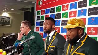 springbok captain siya kolisi we left a lot of points out there we have a lot to work on