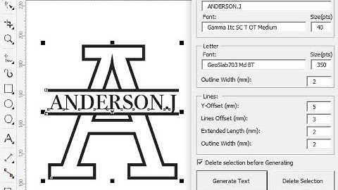 CorelDraw Macro (VBA) to create 3D Lamp Design (Name with big initial letter)