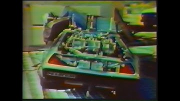 DeLorean DMC-12 Çarpışma Testi (1980) Crash Test (Back to the Future)