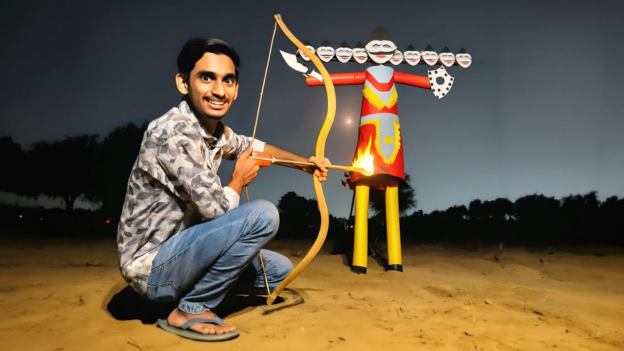 I built the biggest Ravan butla | Truth won...Happy Dussehra 2025 
