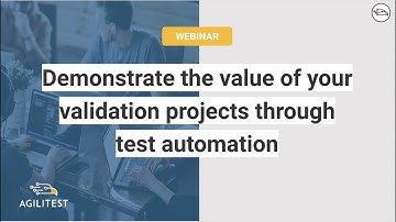 [WEBINAR] Unleash continuous validation with automated functional testing