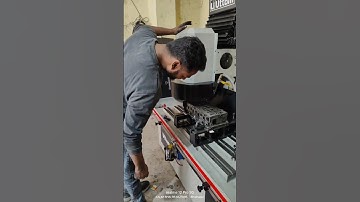 cylinder head resurfacing #how #engine #mechanical #workshop #skills #shorts #viralshorts #trendin