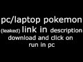 POKEMON GO FOR PC/LAPTOP AND WINDOWS PHONE