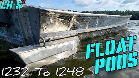 12 Ft Jon Boat Float Pods