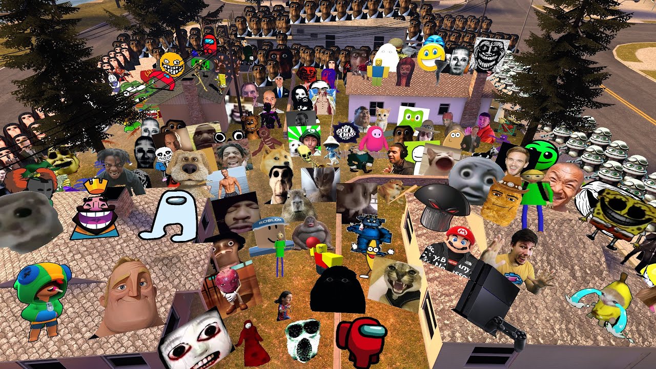 Too Much Nextbots !!! (Part 41)