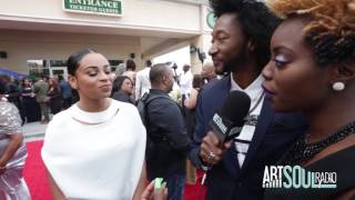 Stellar Awards 2017 (Red Carpet) Koryn Hawthorne of NBC's The Voice