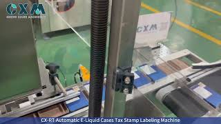 Tax Stamp Labeling Machine | E-Liquid Labeling Machine