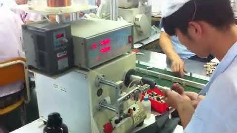 Single Spindle Automatic Transformer Bobbin Coil Winding Machine