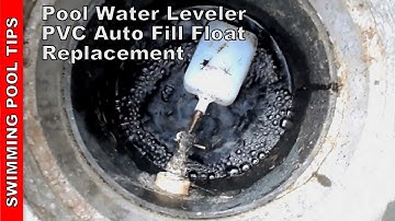 Pool Water Leveler PVC Auto Fill Float Valve Repair & Installation