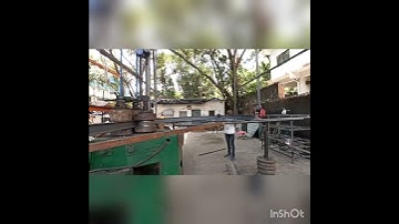 I Beam bending 125X70mm 1500 Diameter