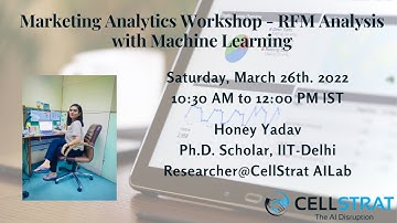 Marketing Analytics Workshop   RFM Analysis with Machine Learning