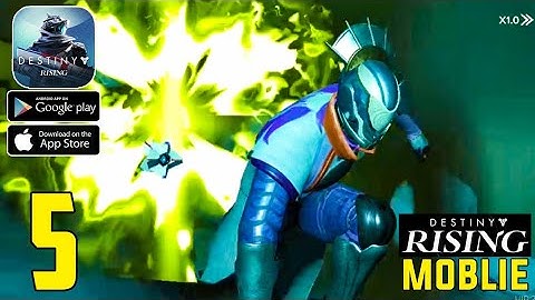 Destiny: Rising mobile full gameplay walkthrough part 5 || Destiny Rising mobile || JASON TODD