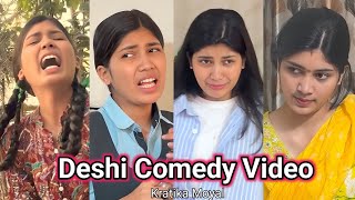 Desi Comedy Video Kratika Moyal Funny Video New 2026 Video