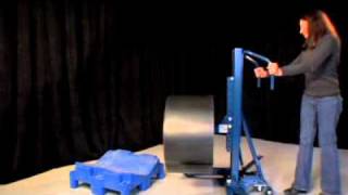 Hydraulic Roll Handler (1000lb Capacity) w/ Roller Probe Tooling