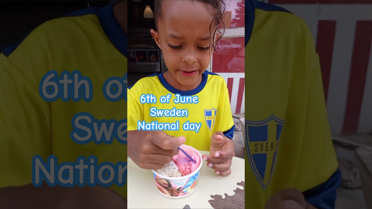 Elton 6th of June Sweden national day 