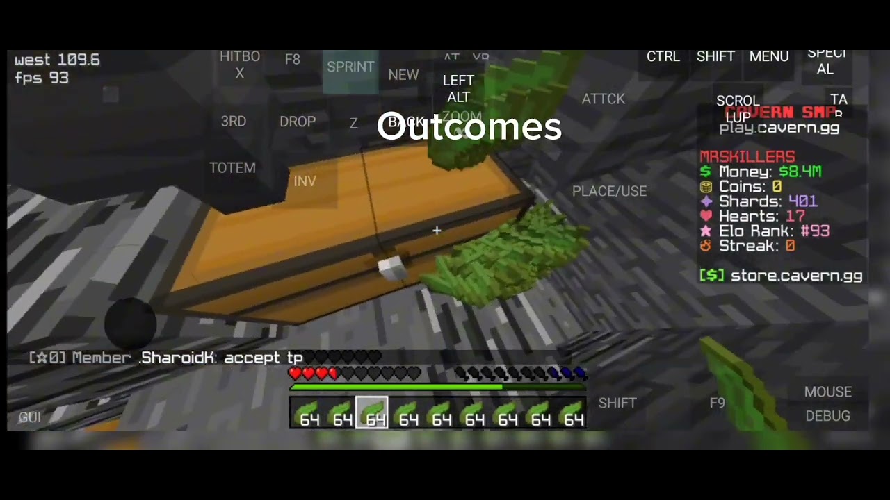 Process VS Outcomes.  IP;play.cavern.gg