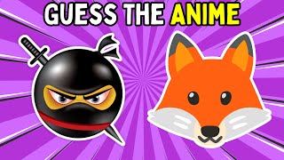 Ultimate ANIME Emoji Quiz 2024 || Guess The Anime in This Emoji Quiz