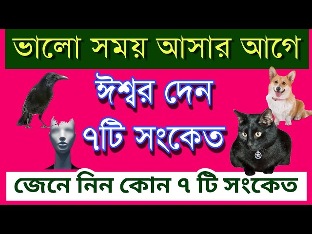 সাতটি লক্ষণ দেখলেই বুঝবেন আপনার ভালো সময় আসছে| #live #livestream #emotional class=