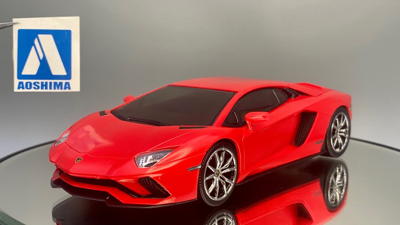 AOSHIMA 1/32 Lamborghini Aventador - YouTube