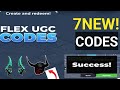 ⚠️NEW!💥CODE!⚠️ FLEX UGC CODES IN 2026 - ROBLOX FLEX UGC CODES 2026 - FLEX UGC CODES.