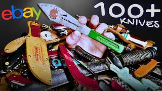 I Paid $400 for 100+ Knives on eBay!.. Was it Worth it?