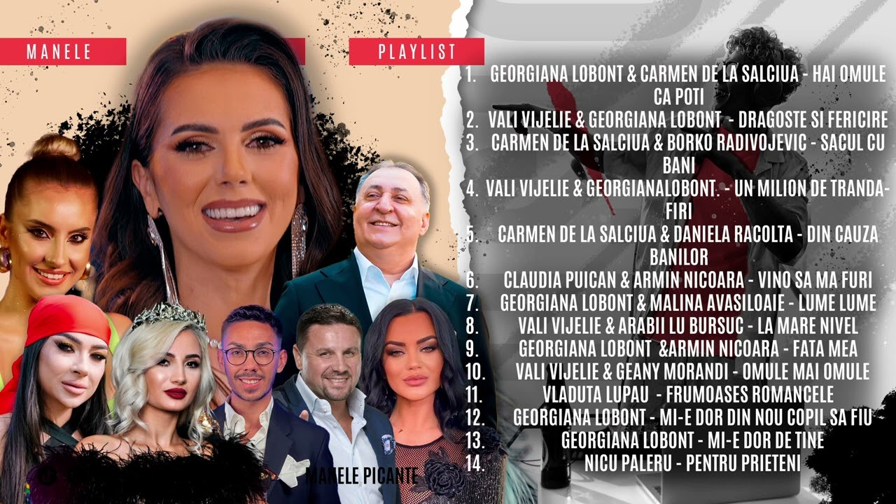 MANELE ALBUM 2024 🪗 Georgiana Lobont si Invitatii 🪗 Hituri