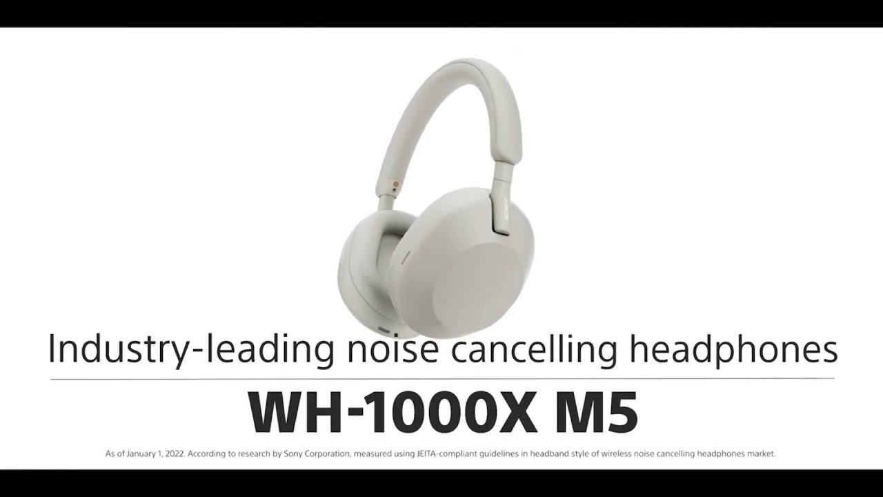 Sony WH 1000x M5 Official Introduction 