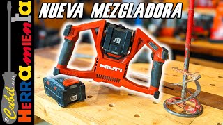 MEZCLADORA HILTI A BATERIA PARA CONSTRUCCION NMX 6-22 NURON