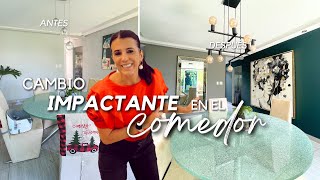 Transformando mi Comedor: Impactante Cambio Usando Pintura | Antes y Después