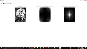 Filtering in Frequency Domain : Ideal and Gaussian in Matlab