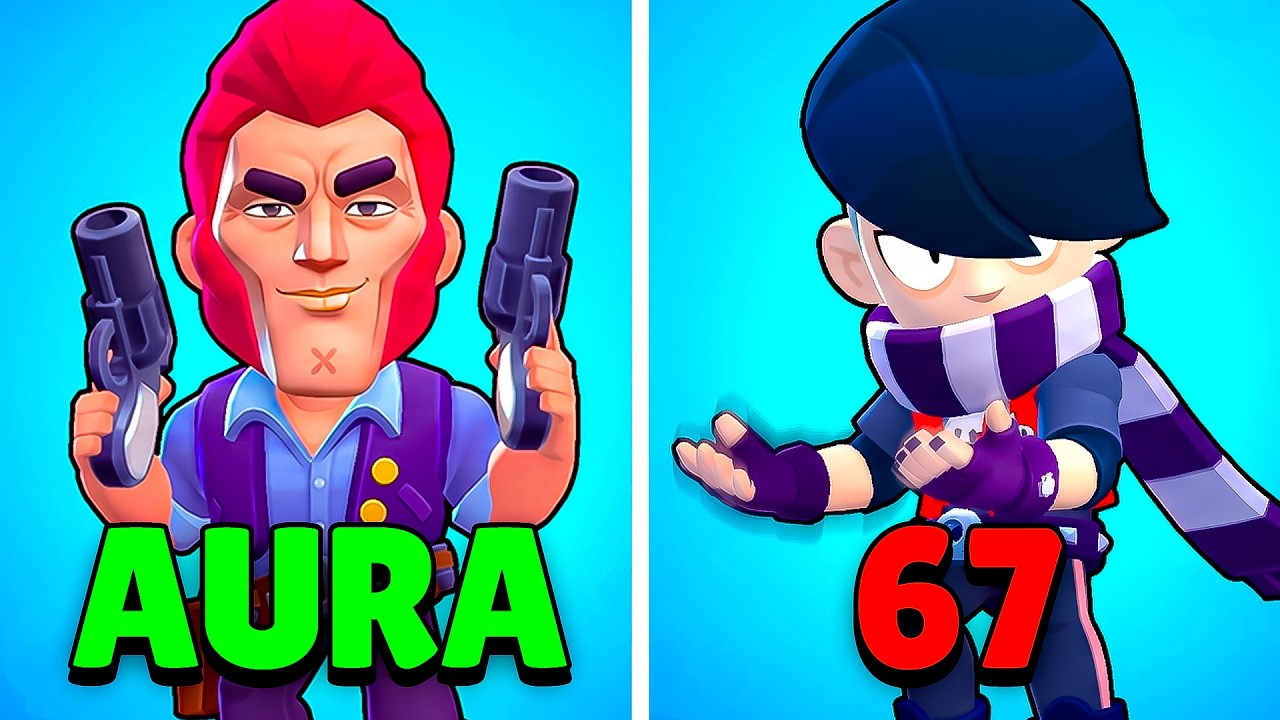 Ranqueando a AURA de TODOS os Brawlers do Brawl Stars!