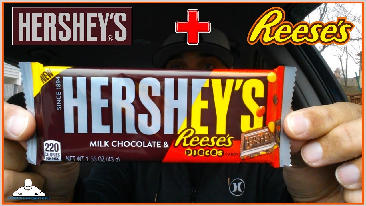 Hershey's® Reese's® Pieces Candy Bar Review! 🍫 YouTube