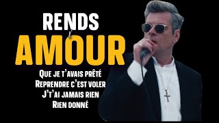 Benjamin Biolay - Rends l'amour ! (Paroles / Lyrics) chords