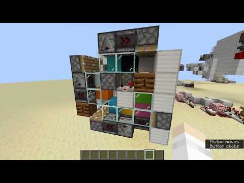 flush tileable piston feed tape combination lock
