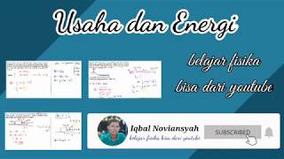 Usaha dan Energi | Soal dan Pembahasan | Fisika SMA