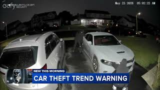 'Gone in 60 seconds': Police warn residents about thefts targeting high-performance vehicles