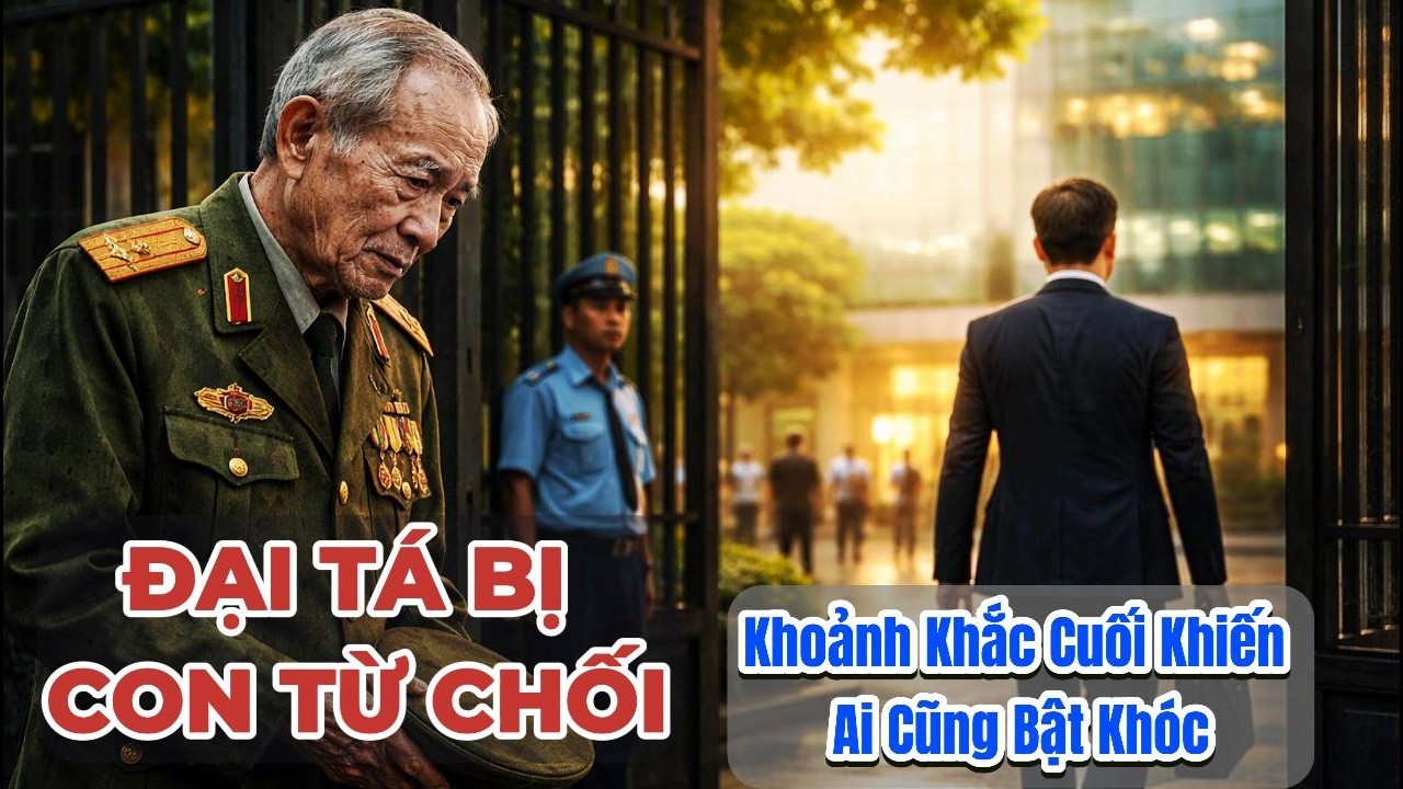 Cha Là Đại Tá Nhưng Con Không Nhận… Ông Đứng Đợi 3 Ngày Trước Công Ty Và Cái Kết