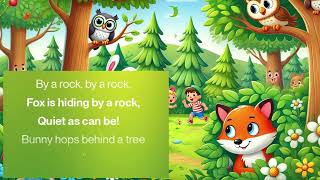 Play In The Forest Green Fun Hide And Seek Song For Kids Babbleoo
