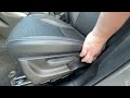 Suzuki S-Cross – Cómo cambiar la posición del asiento